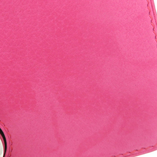 HERMES Coin case Eversoft pink Dogon Compact Eversoft Women Used Authentic