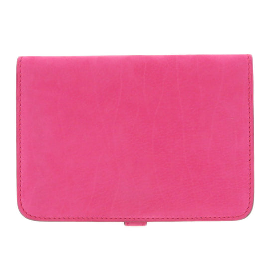 HERMES Coin case Eversoft pink Dogon Compact Eversoft Women Used Authentic