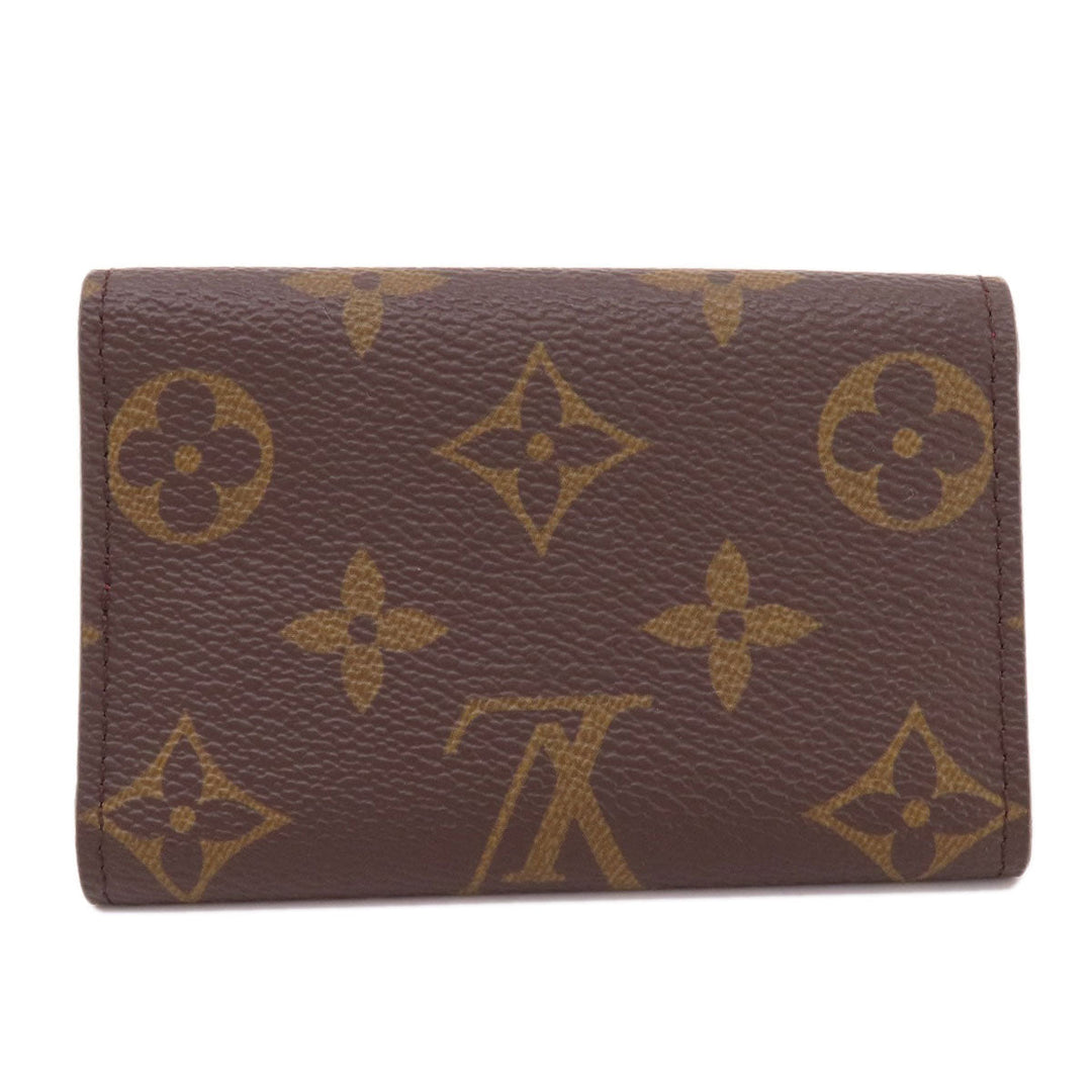 LOUIS VUITTON Key case Key holder  M60701 Monogram canvas Brown Multicles6 Monogram Fuchsia