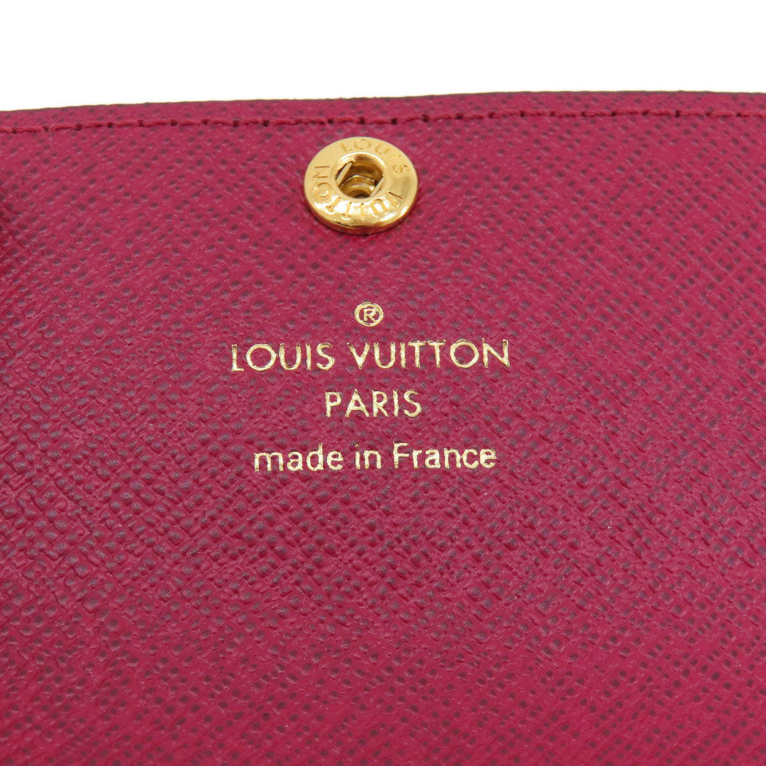 LOUIS VUITTON Key case Key holder  M60701 Monogram canvas Brown Multicles6 Monogram Fuchsia