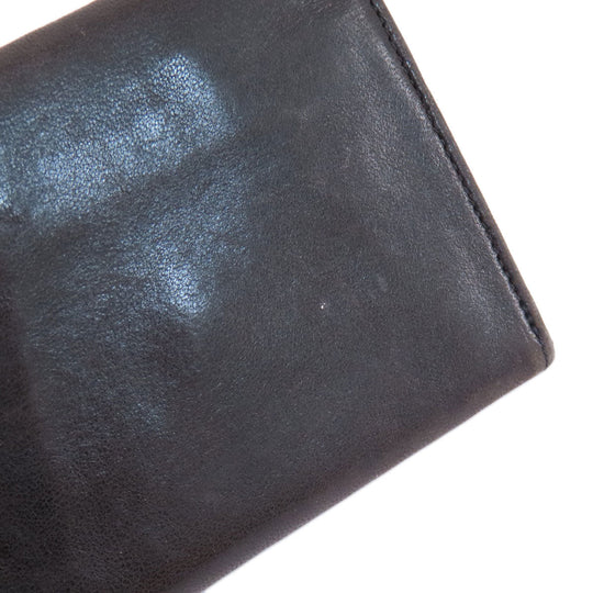 CHANEL Coin case lambskin black COCO Mark Women Used Authentic