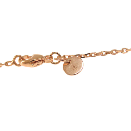 HERMES Necklace Gold Plated, Swift pink As Doucour PM Women Used Authentic