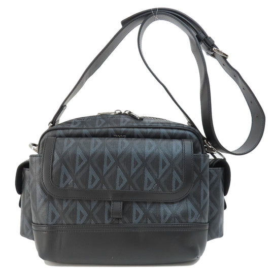 Christian Dior Tote Bag PVC black Hit the Road Women Used Authentic