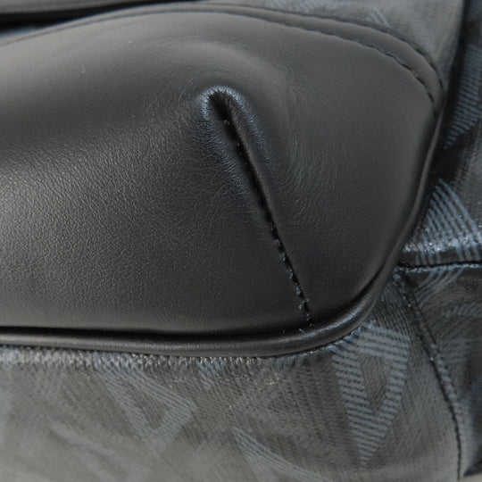 Christian Dior Tote Bag PVC black Hit the Road Women Used Authentic