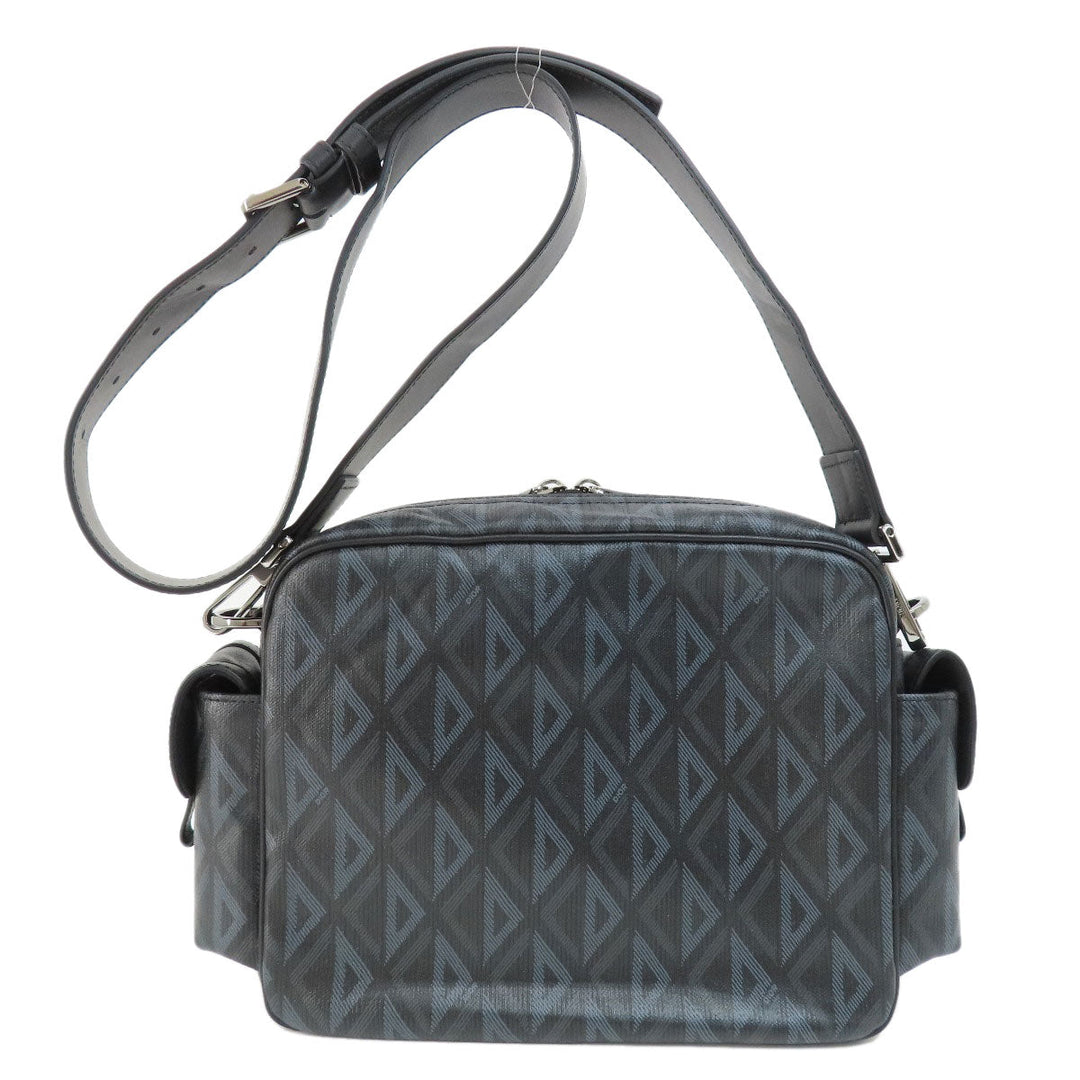 Christian Dior Tote Bag PVC black Hit the Road Women Used Authentic
