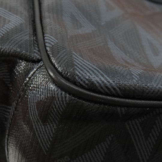 Christian Dior Tote Bag PVC black Hit the Road Women Used Authentic