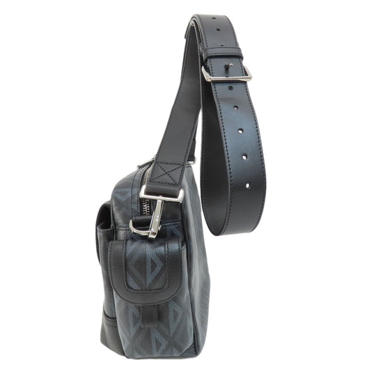 Christian Dior Tote Bag PVC black Hit the Road Women Used Authentic