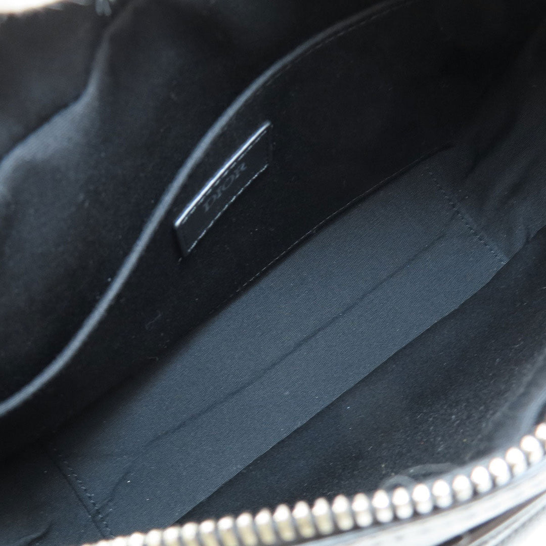 Christian Dior Tote Bag PVC black Hit the Road Women Used Authentic