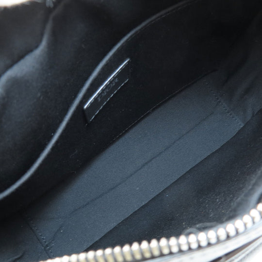 Christian Dior Tote Bag PVC black Hit the Road Women Used Authentic