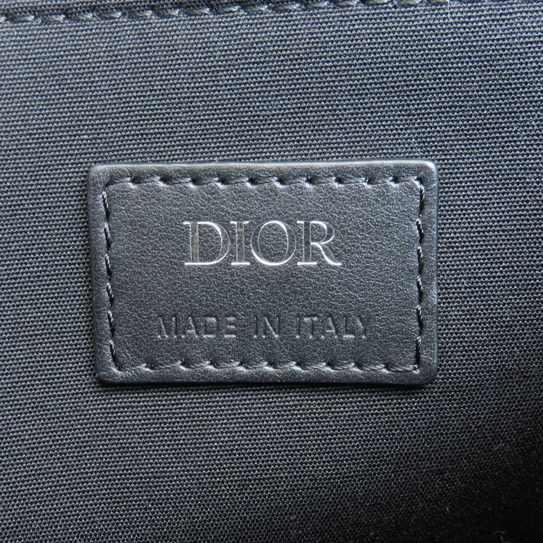 Christian Dior Tote Bag PVC black Hit the Road Women Used Authentic