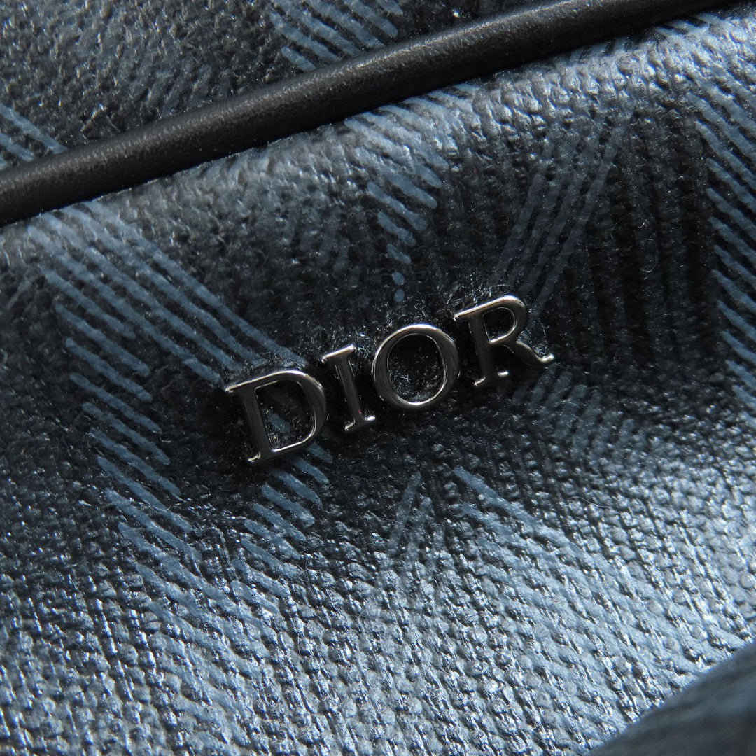Christian Dior Tote Bag PVC black Hit the Road Women Used Authentic
