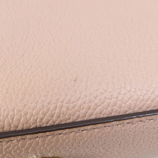 Kate Spade Handbag leather pink logo 2WAY Women Used Authentic