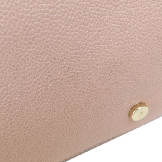 Kate Spade Handbag leather pink logo 2WAY Women Used Authentic