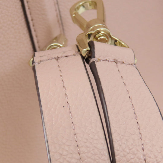 Kate Spade Handbag leather pink logo 2WAY Women Used Authentic
