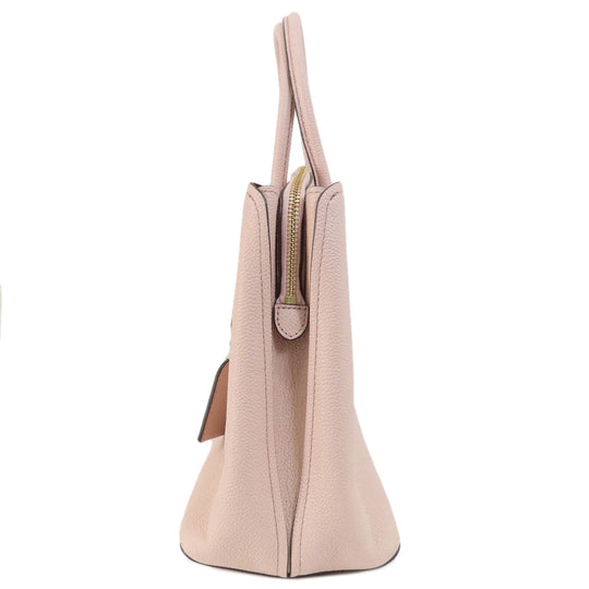 Kate Spade Handbag leather pink logo 2WAY Women Used Authentic