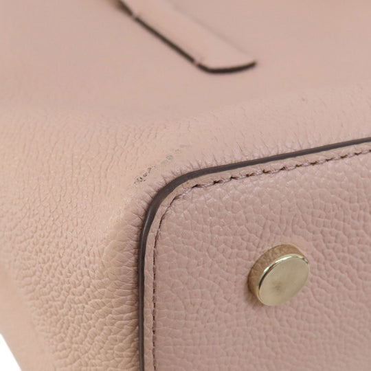 Kate Spade Handbag leather pink logo 2WAY Women Used Authentic