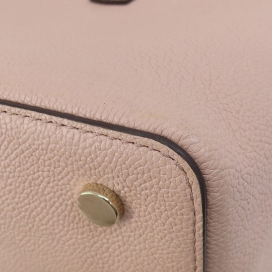 Kate Spade Handbag leather pink logo 2WAY Women Used Authentic