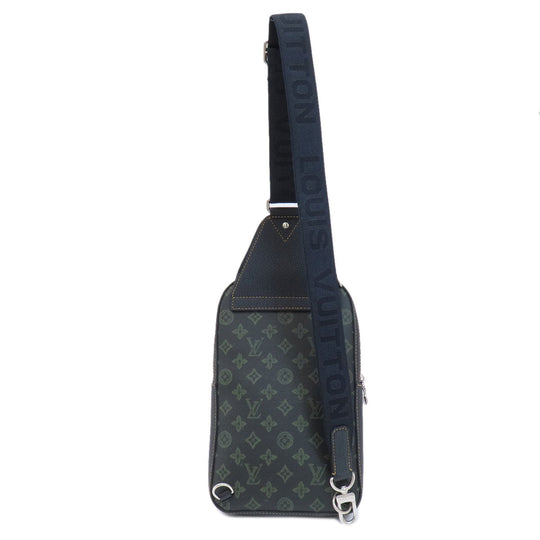 LOUIS VUITTON Sling bag M46344 Monogram canvas green Avenue Sling Bag Monogram Records