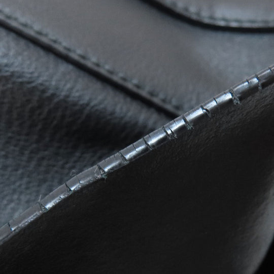 BALENCIAGA Handbag 551815 leather black Everyday Tote 2WAY Women Used Authentic