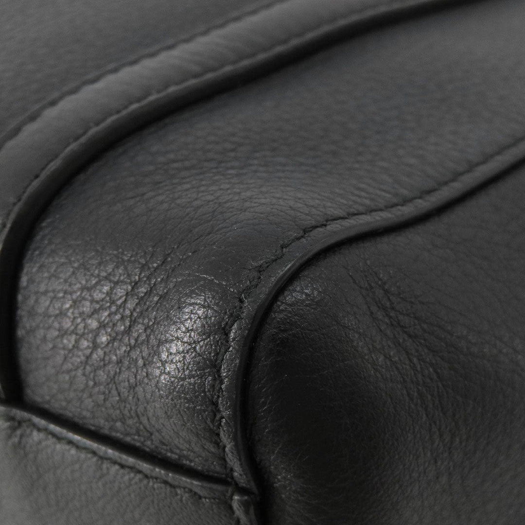 BALENCIAGA Handbag 551815 leather black Everyday Tote 2WAY Women Used Authentic