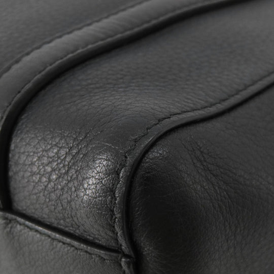 BALENCIAGA Handbag 551815 leather black Everyday Tote 2WAY Women Used Authentic