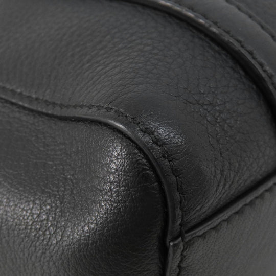 BALENCIAGA Handbag 551815 leather black Everyday Tote 2WAY Women Used Authentic