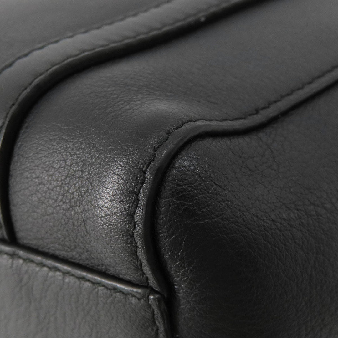 BALENCIAGA Handbag 551815 leather black Everyday Tote 2WAY Women Used Authentic