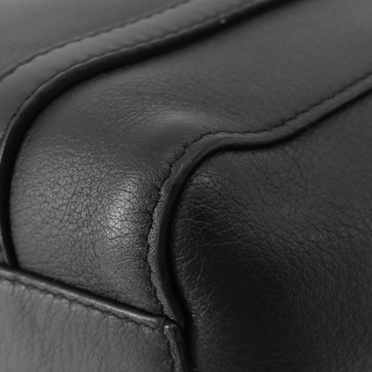 BALENCIAGA Handbag 551815 leather black Everyday Tote 2WAY Women Used Authentic