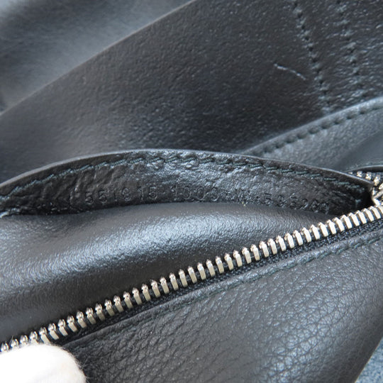 BALENCIAGA Handbag 551815 leather black Everyday Tote 2WAY Women Used Authentic