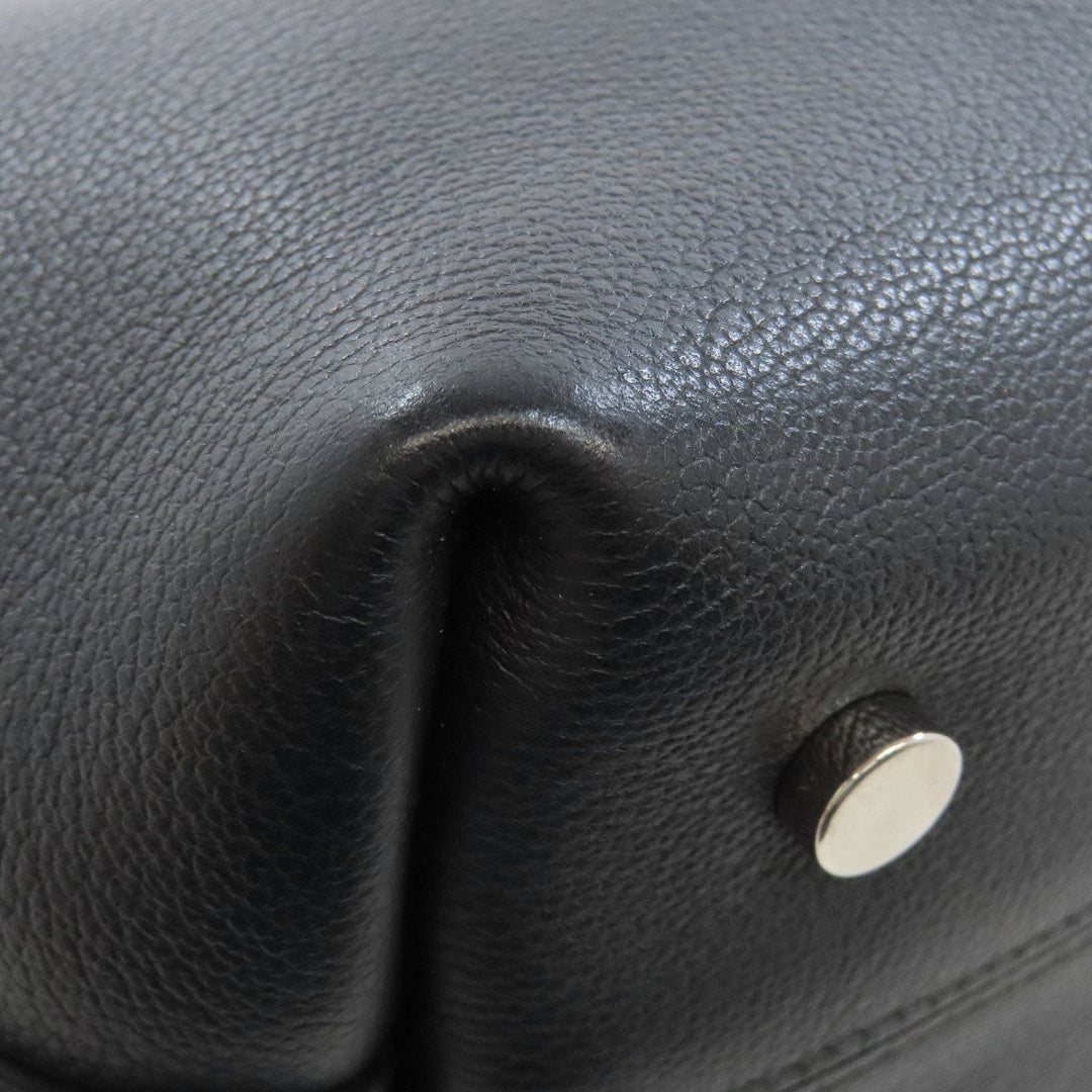 Christian Dior Handbag Calfskin black 2WAY Women Used Authentic