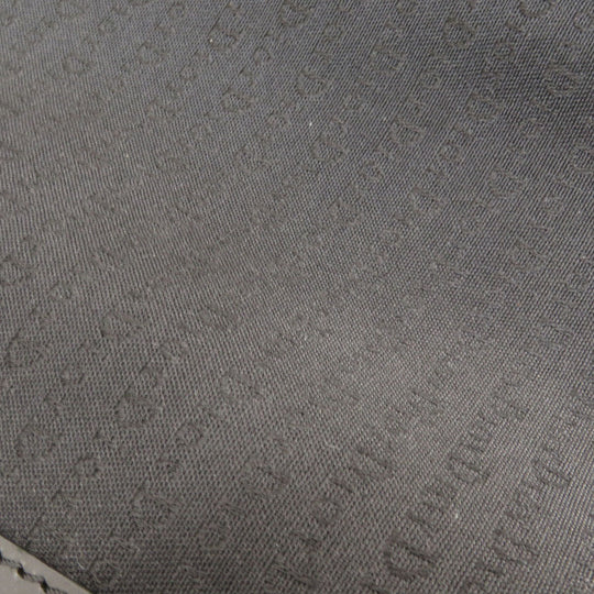Christian Dior Tote Bag canvas black logo Women Used Authentic