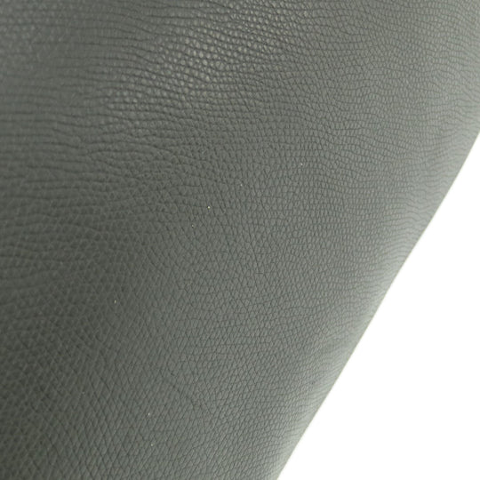 MCM Shoulder Bag leather black MCM logo Women Used Authentic