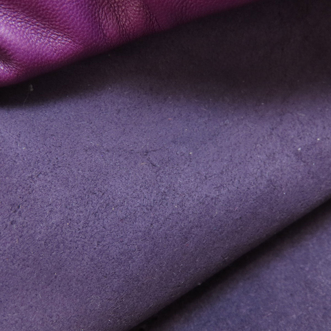 LOEWE Shoulder Bag lambskin purple anagram