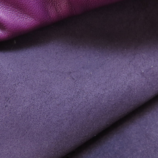 LOEWE Shoulder Bag lambskin purple anagram