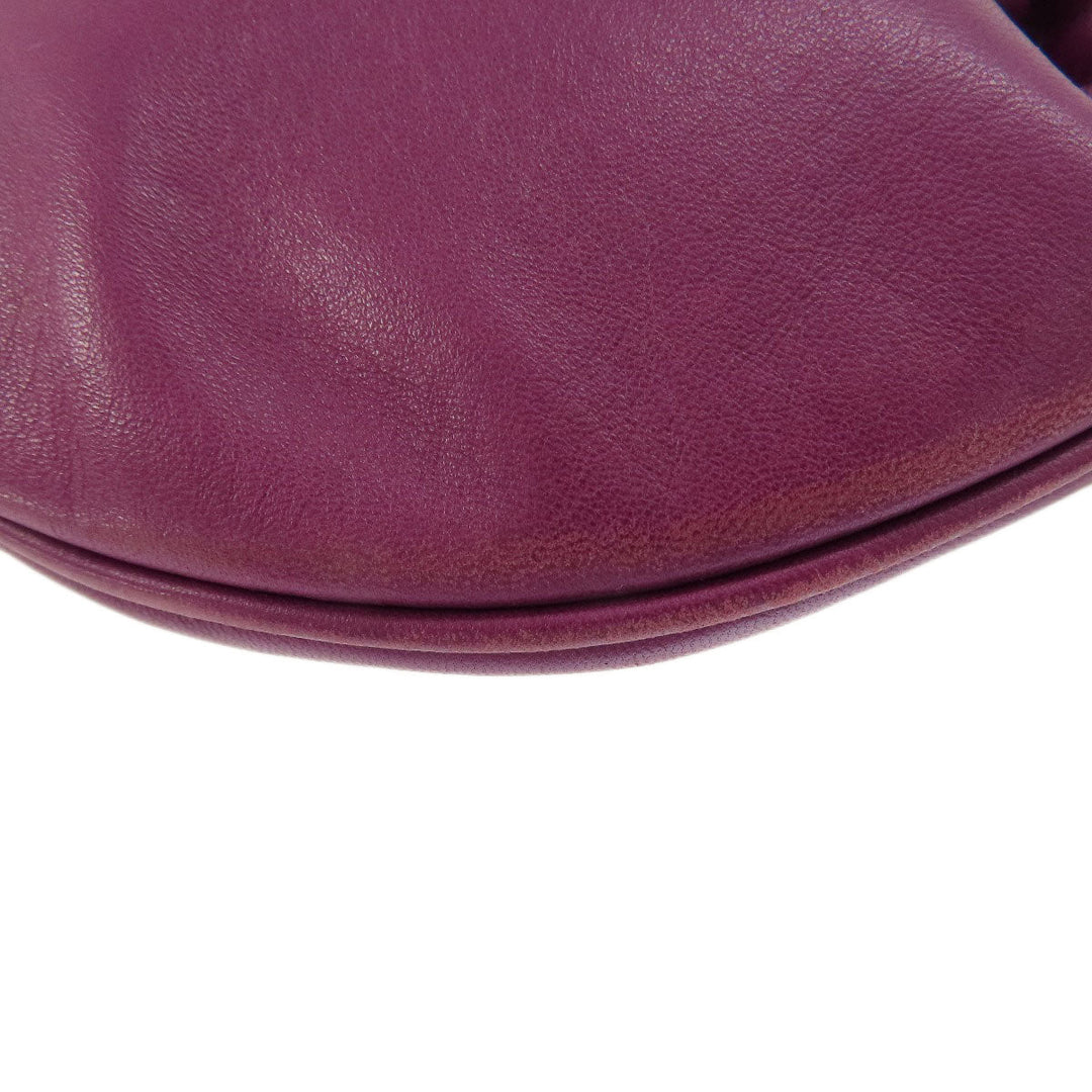 LOEWE Shoulder Bag lambskin purple anagram