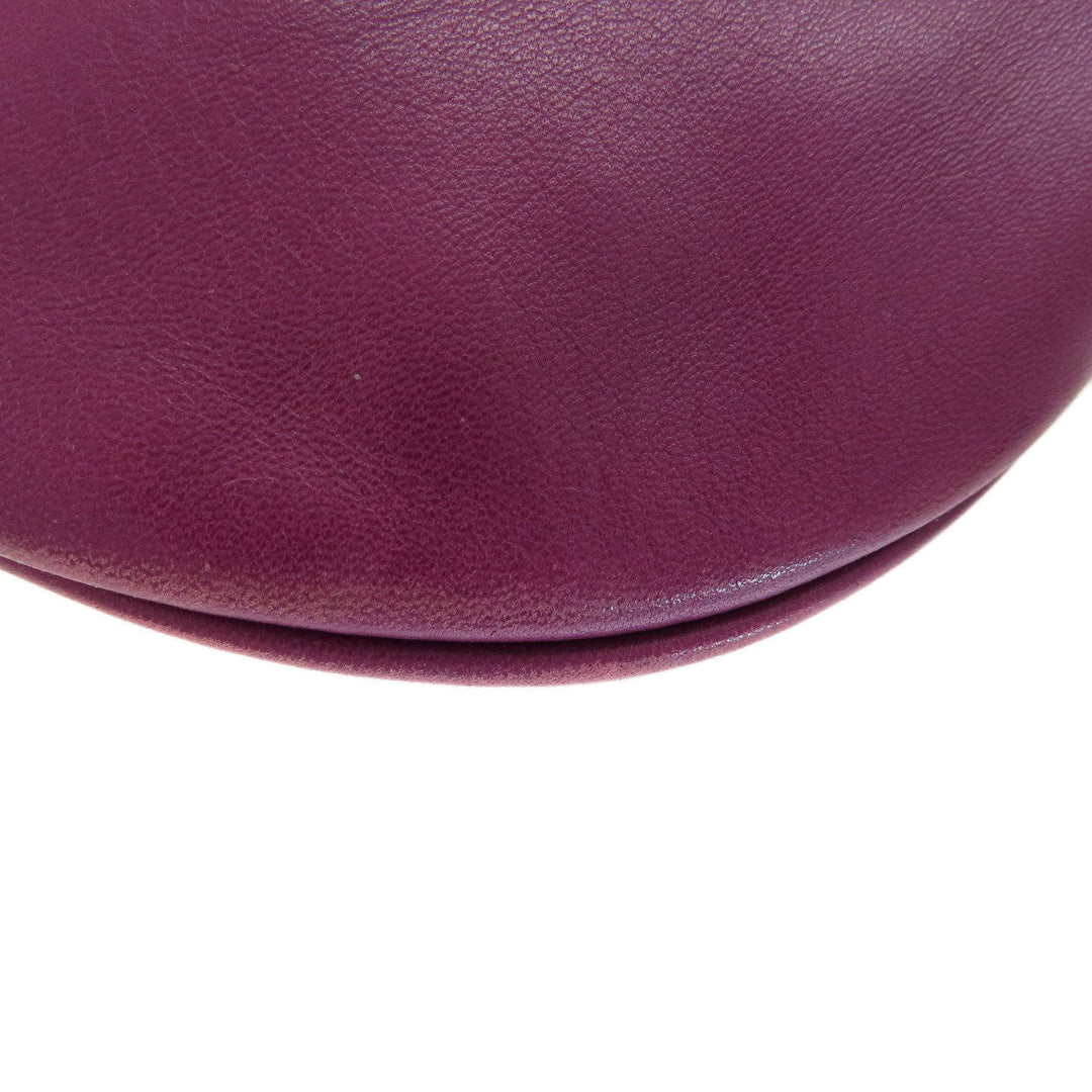 LOEWE Shoulder Bag lambskin purple anagram