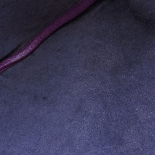 LOEWE Shoulder Bag lambskin purple anagram