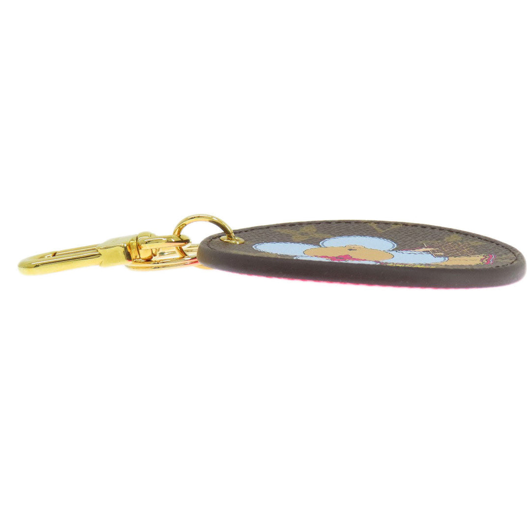 LOUIS VUITTON key ring M69076 Monogram canvas Brown Portocle Illustre Vivienne Monogram Women Used Authentic