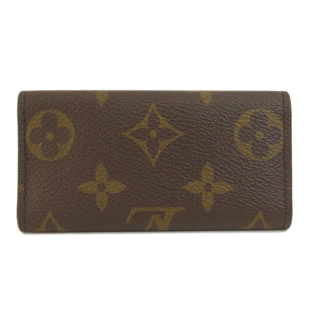 LOUIS VUITTON Key case Key holder  M62631 Monogram canvas Brown Multicles4 Monogram Women Used Authentic