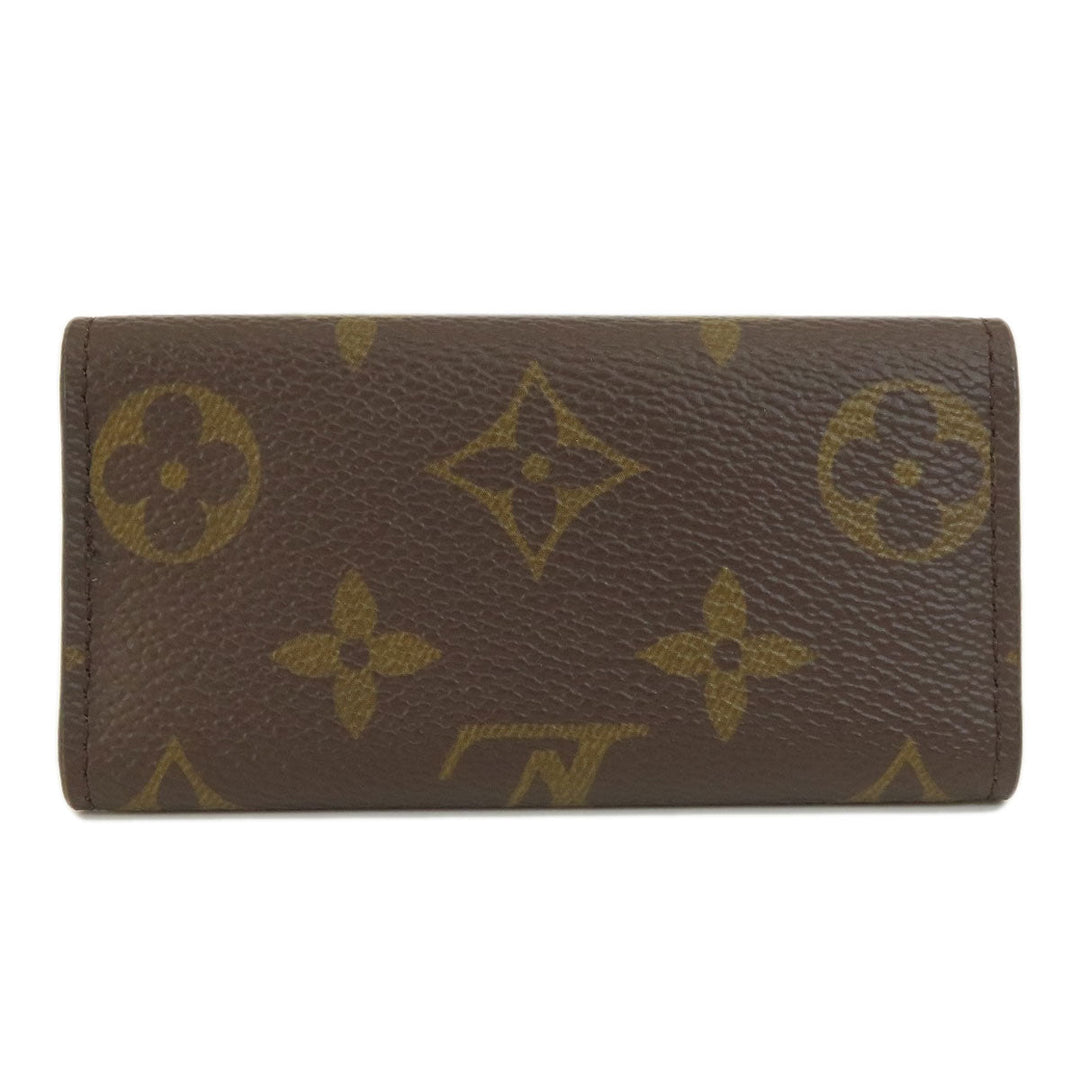 LOUIS VUITTON Key case Key holder  M62631 Monogram canvas Brown Multicles4 Monogram Women Used Authentic