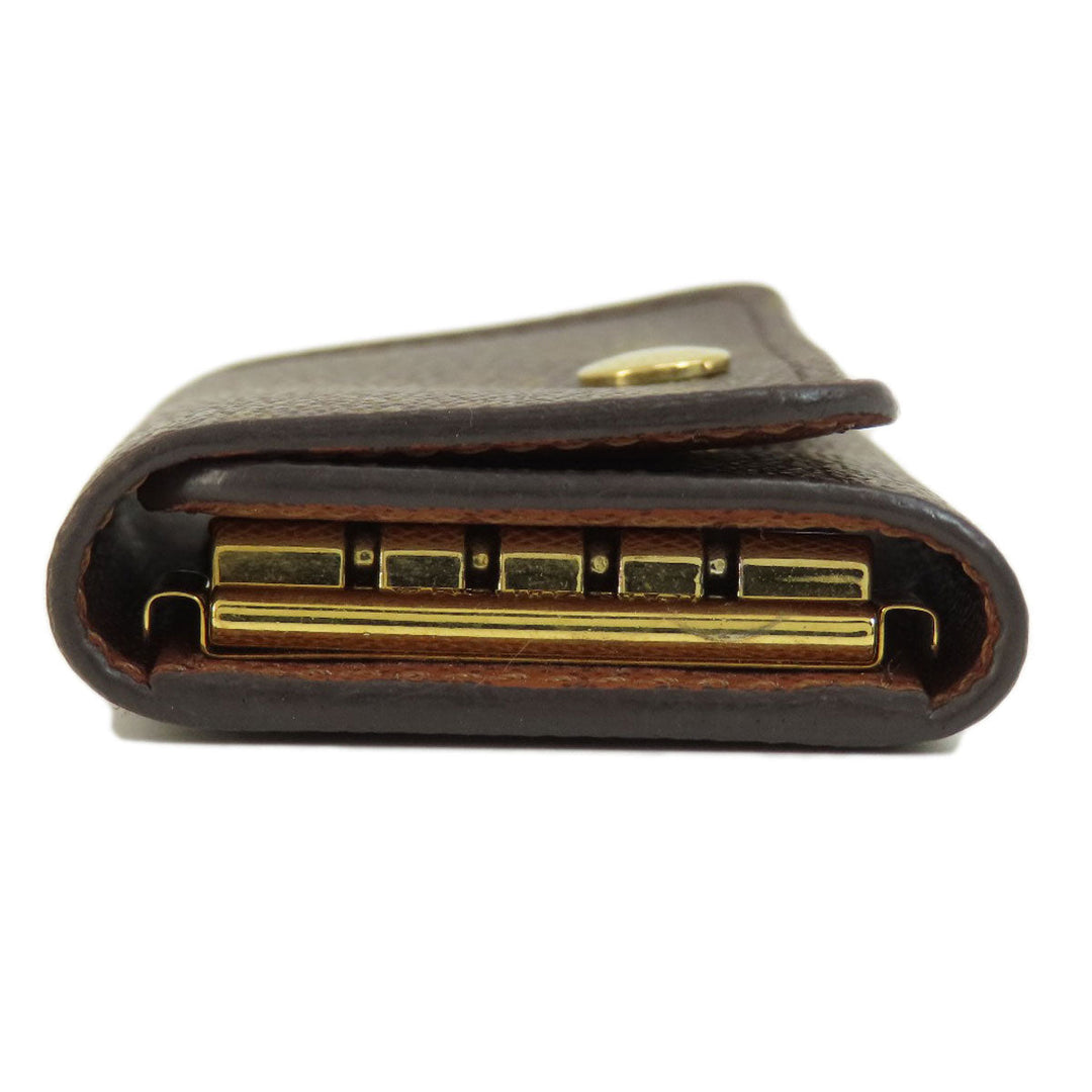 LOUIS VUITTON Key case Key holder  M62631 Monogram canvas Brown Multicles4 Monogram Women Used Authentic