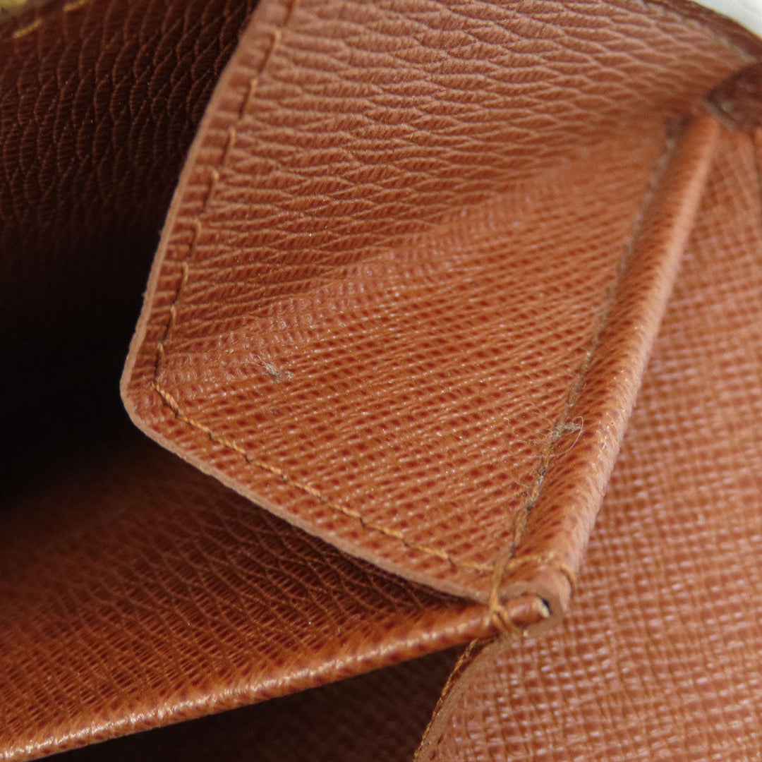 LOUIS VUITTON Bifold Wallet M61730 Monogram canvas Brown Portomonet Bietrezole Women Used Authentic
