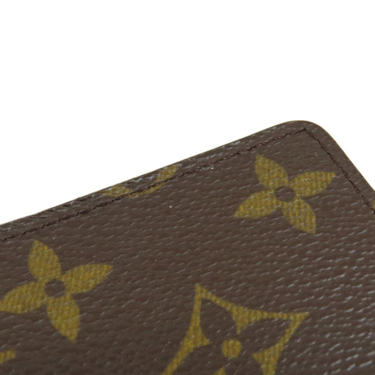 LOUIS VUITTON Bifold Wallet M61730 Monogram canvas Brown Portomonet Bietrezole Women Used Authentic