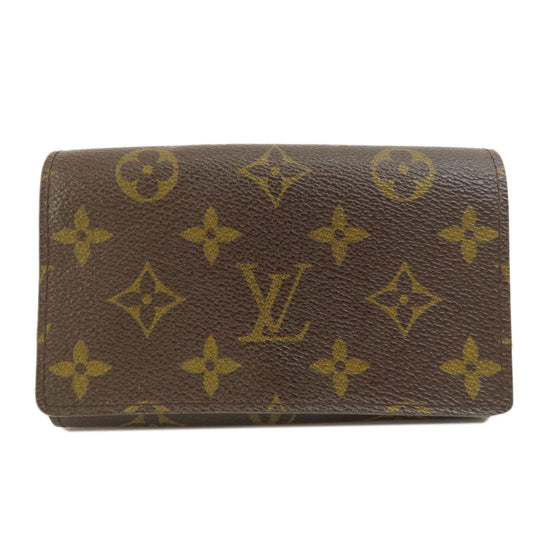 LOUIS VUITTON Bifold Wallet M61730 Monogram canvas Brown Portomonet Bietrezole Women Used Authentic