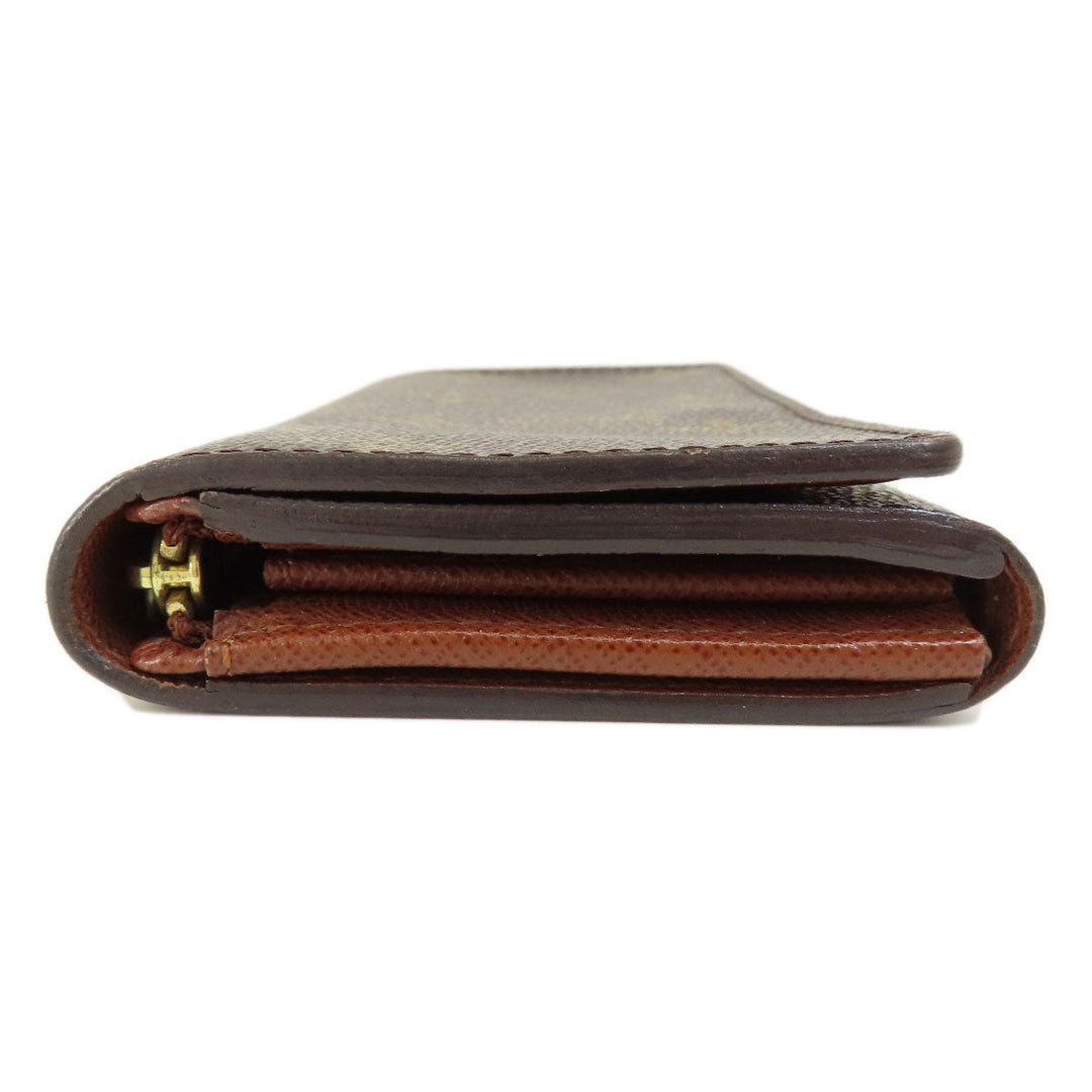 LOUIS VUITTON Bifold Wallet M61730 Monogram canvas Brown Portomonet Bietrezole Women Used Authentic