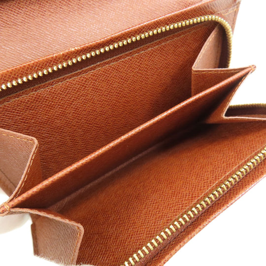 LOUIS VUITTON Bifold Wallet M61730 Monogram canvas Brown Portomonet Bietrezole Women Used Authentic