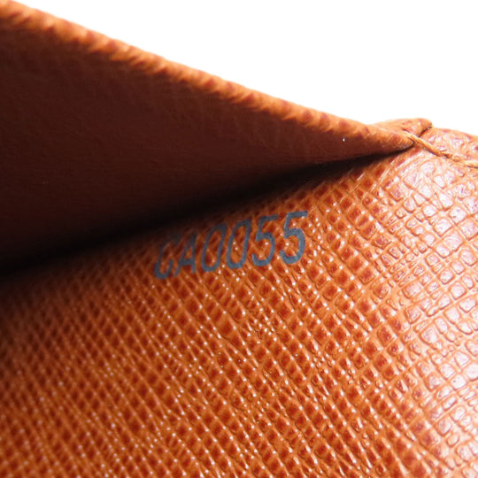 LOUIS VUITTON Bifold Wallet M61730 Monogram canvas Brown Portomonet Bietrezole Women Used Authentic