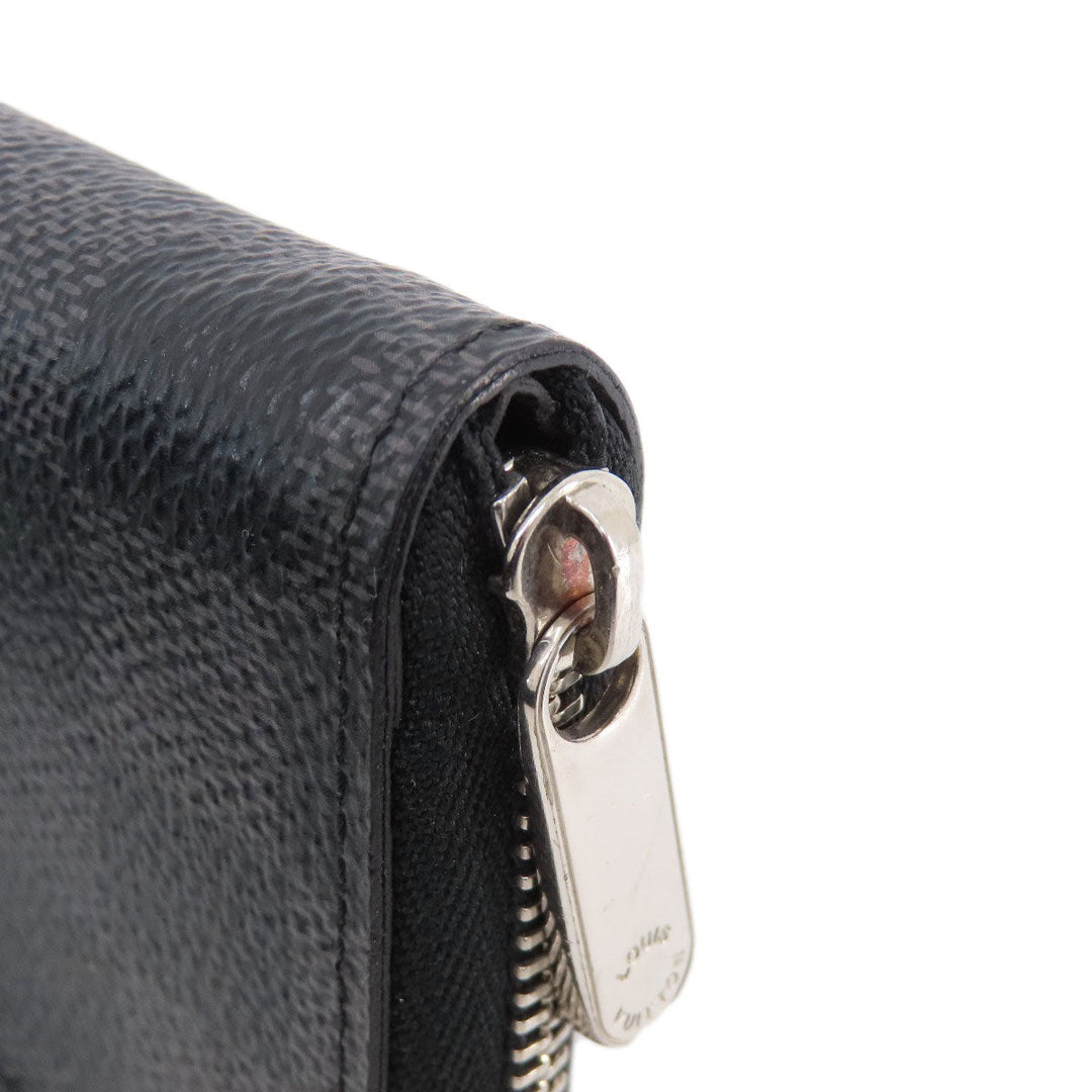 LOUIS VUITTON Coin case N63076 Damier canvas black Zippy Coin Purse Damier Graphite