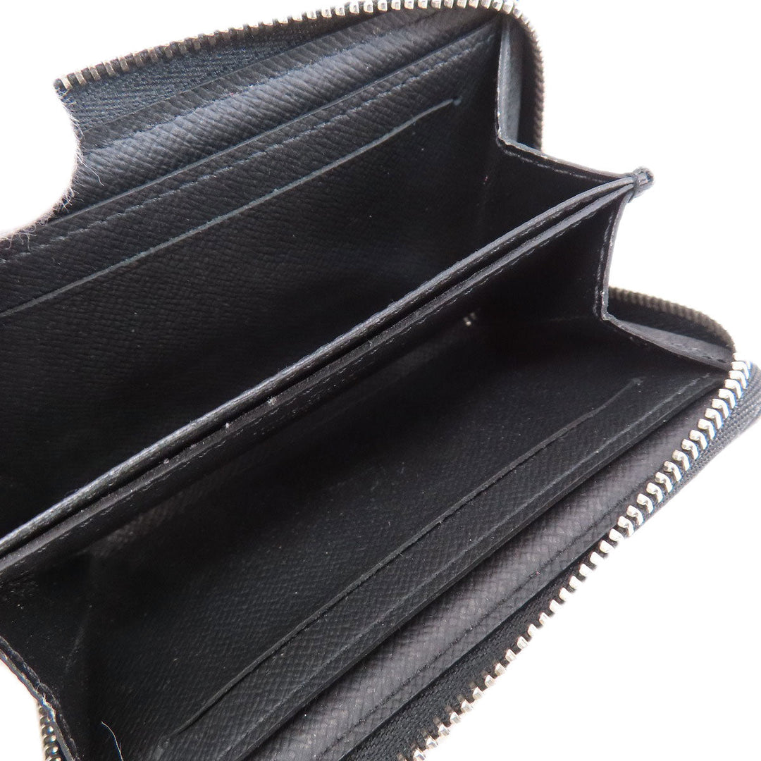 LOUIS VUITTON Coin case N63076 Damier canvas black Zippy Coin Purse Damier Graphite