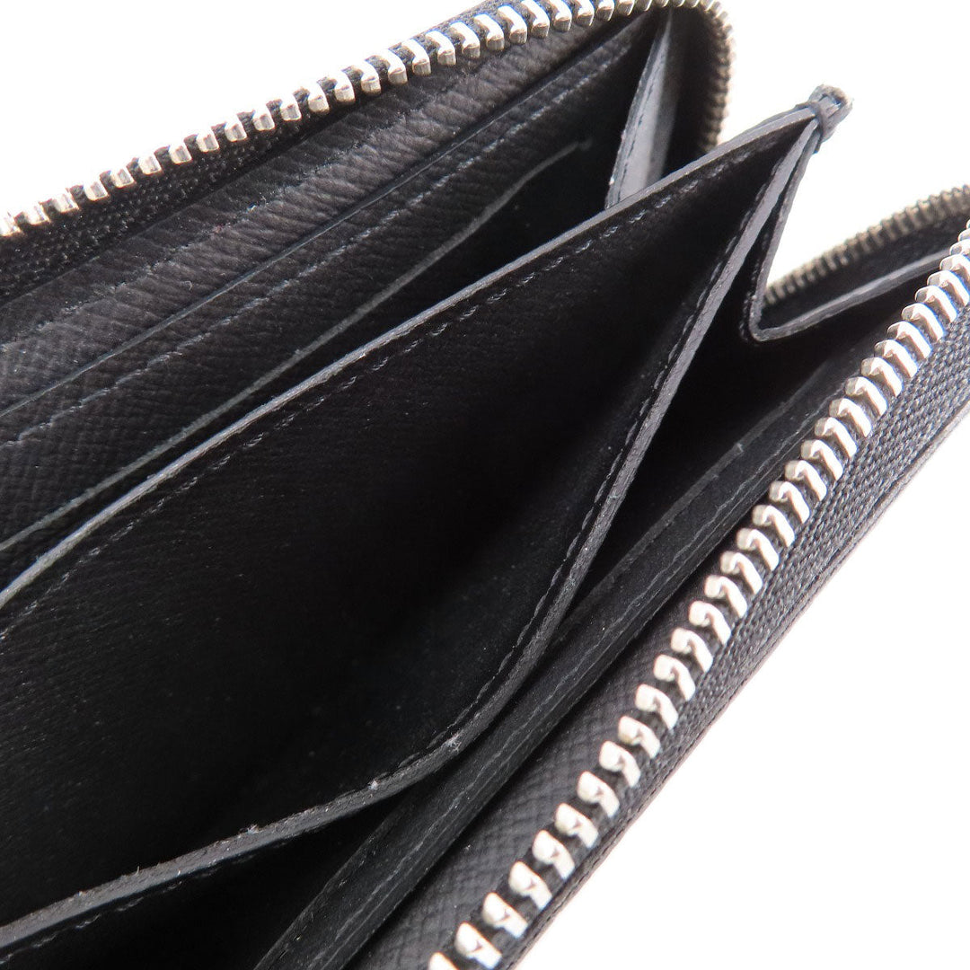 LOUIS VUITTON Coin case N63076 Damier canvas black Zippy Coin Purse Damier Graphite